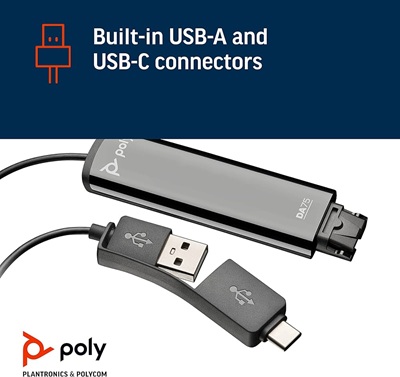 Plantronics DA75 USB-to-Headset Audio Processor - Image 3