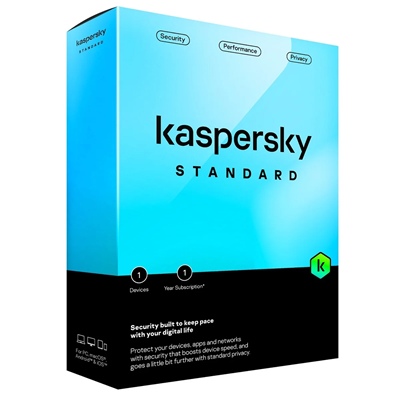 Kaspersky Standard Antivirus (1 PC, 1-Year Subscription)