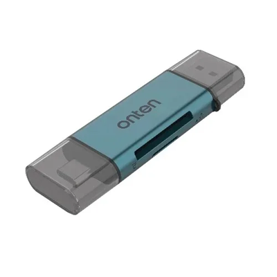Onten Onte-CR532 2-in-2 USB-C/USB-A to SD/TF Card Reader