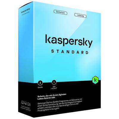 Kaspersky Standard Antivirus (3 Devices, 1 Year)