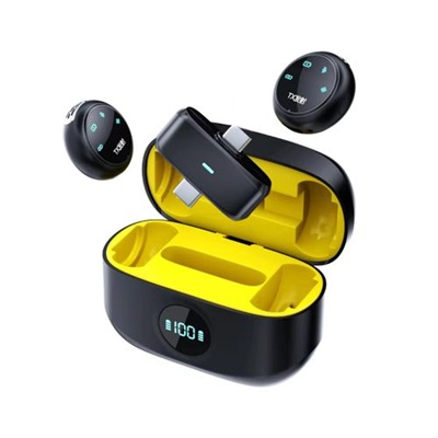 K31 Pro Collar Clip Wireless Microphone