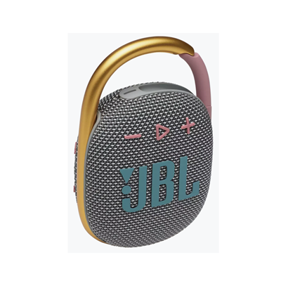 JBL Clip 4 Portable Bluetooth Speaker - Ash