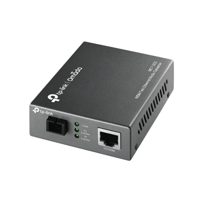 TP-Link MC112CS Omada RJ45 to 100 Mbps WDM Media Converter
