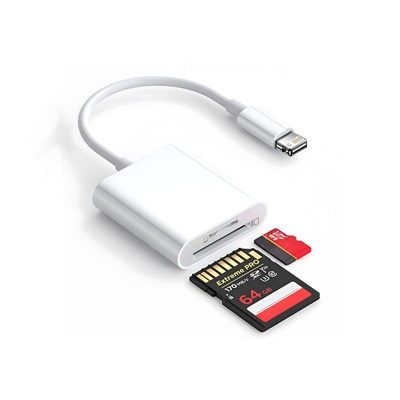 Onten OTN-CR202 (Lightning to Micro SD/TF) Card Reader
