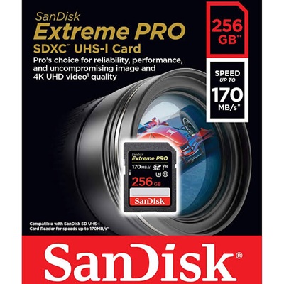 Sandisk Extreme Pro SD 256GB 170mb/s Best Buy - Image 2