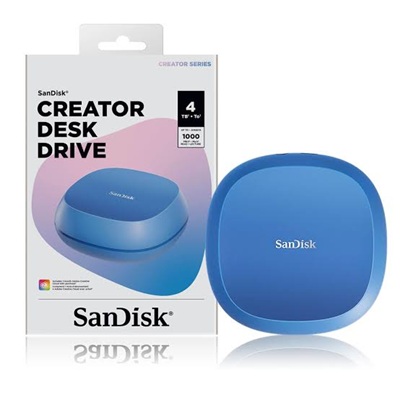 SanDisk Creator Desk Drive 4TB 1000mb/s - Image 2