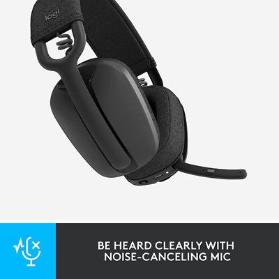 Logitech Zone Vibe 100 Wireless Headset With Noise Cancelling Microphone - Image 2