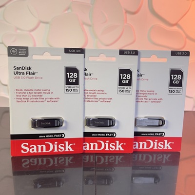 Sandisk Ultra Flair USB 3.0 Flash Drive 128GB - Image 2