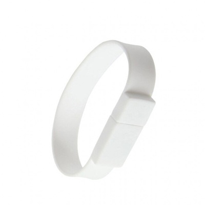 Silicon Wristband Flash 16GB White Best Buy