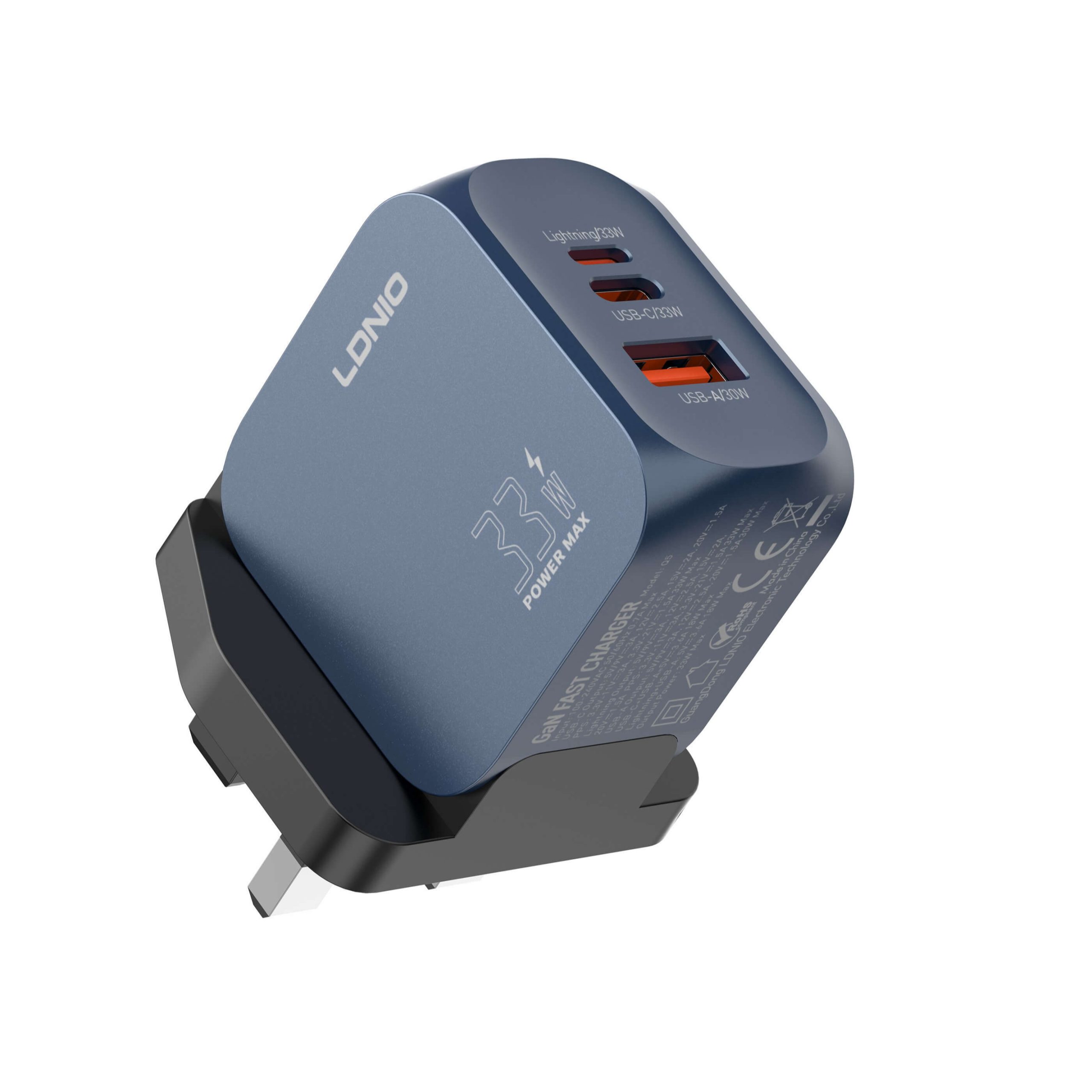 LDNIO Q5 33W USB-C/A Super Fast Charger - Image 3