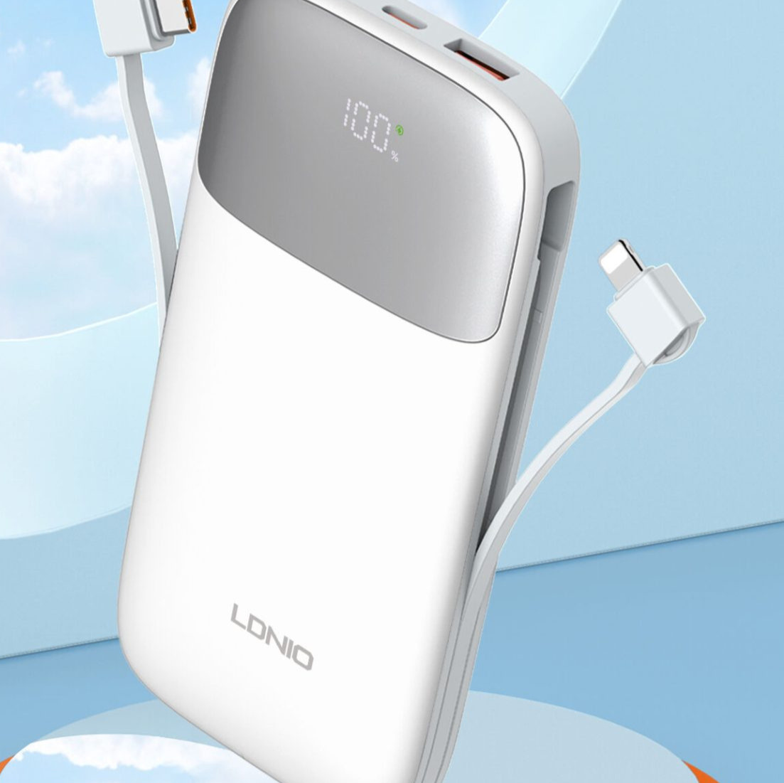 LDNIO PQ19 10000mah Fast Charging Power Bank - Image 3