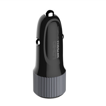 LDNIO C510Q 36W Dual Port Fast Car Charger - Image 3