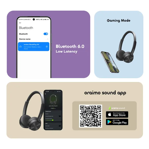 Oraimo BoomPop Air OHP-316 Wireless Headphones - Image 10