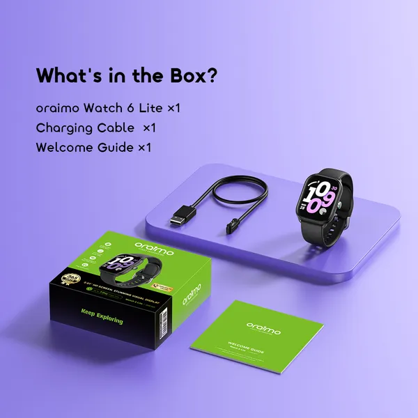 Oraimo Watch 6 Lite OSW-809 Smartwatch - Image 12