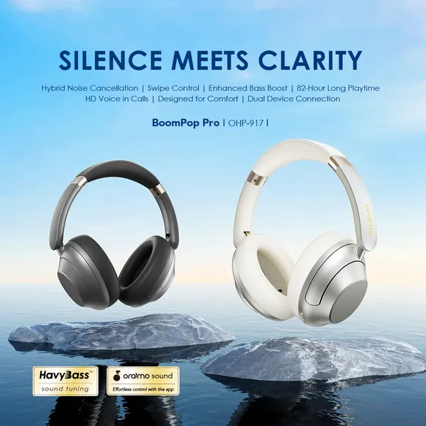 Oraimo BoomPop Pro OHP-917 ANC Headphones - Image 3