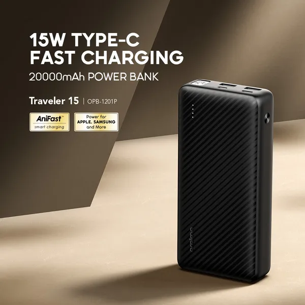 Oraimo Traveler 15 OPB-1201P 20,000mAh Power Bank - Image 2