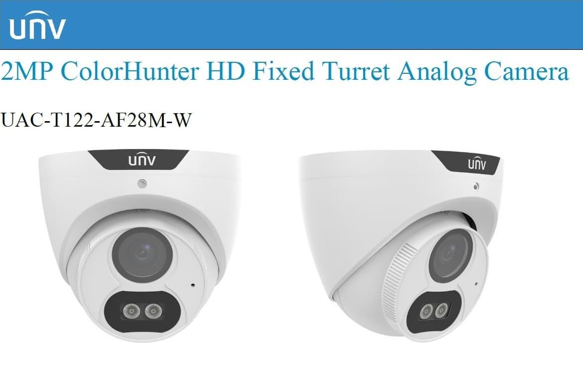 Uniview UAC-T122-AF28M-W 2MP ColorHunter HD Turret CCTV Camera - Image 4