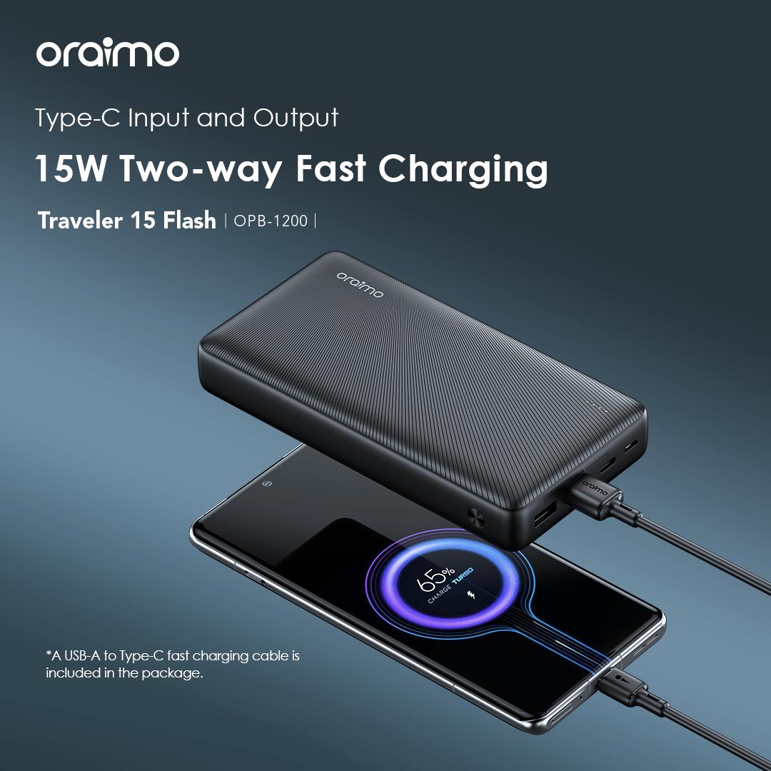 Oraimo Traveler 15 Flash OPB-1200 20,000mAh Power Bank - Image 2