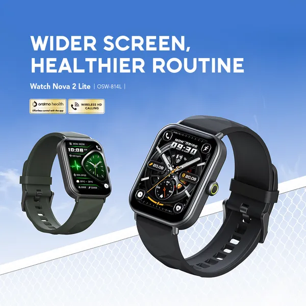 Oraimo Watch Nova 2 Lite OSW-814L Smartwatch - Image 2