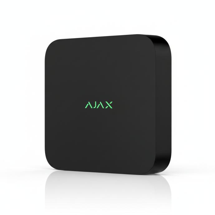 Ajax NVR 8-Channel Network Video Recorder - Black - Image 2