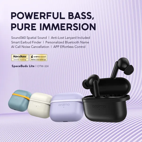 Oraimo SpaceBuds Lite OTW- 324 Wireless Earbuds - Image 2