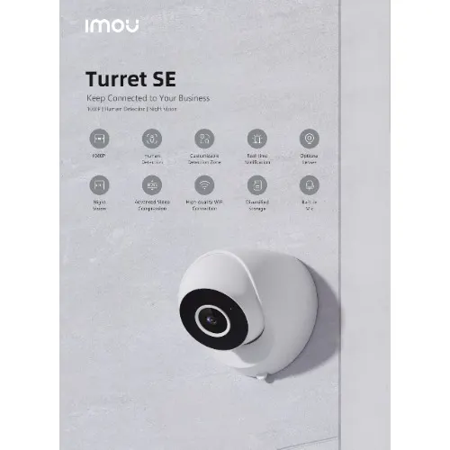 IMOU Turret SE 2MP Wi-Fi CCTV Camera – IPC-T22EP - Image 8