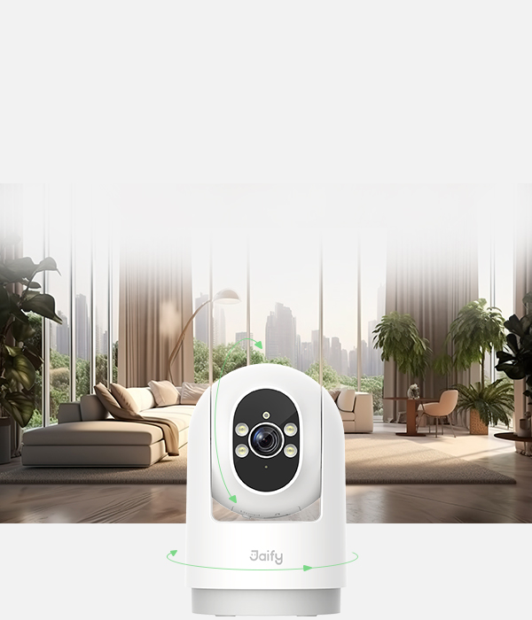 JAIFY M2-3MP 3MP Smart Indoor PTZ Wi-Fi CCTV Camera - Image 4