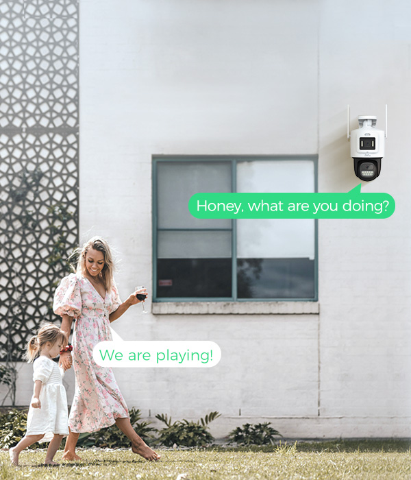 Jaify S2-6WL-D2 6MP Dual Lens WiFi PTZ CCTV Camera - Image 10