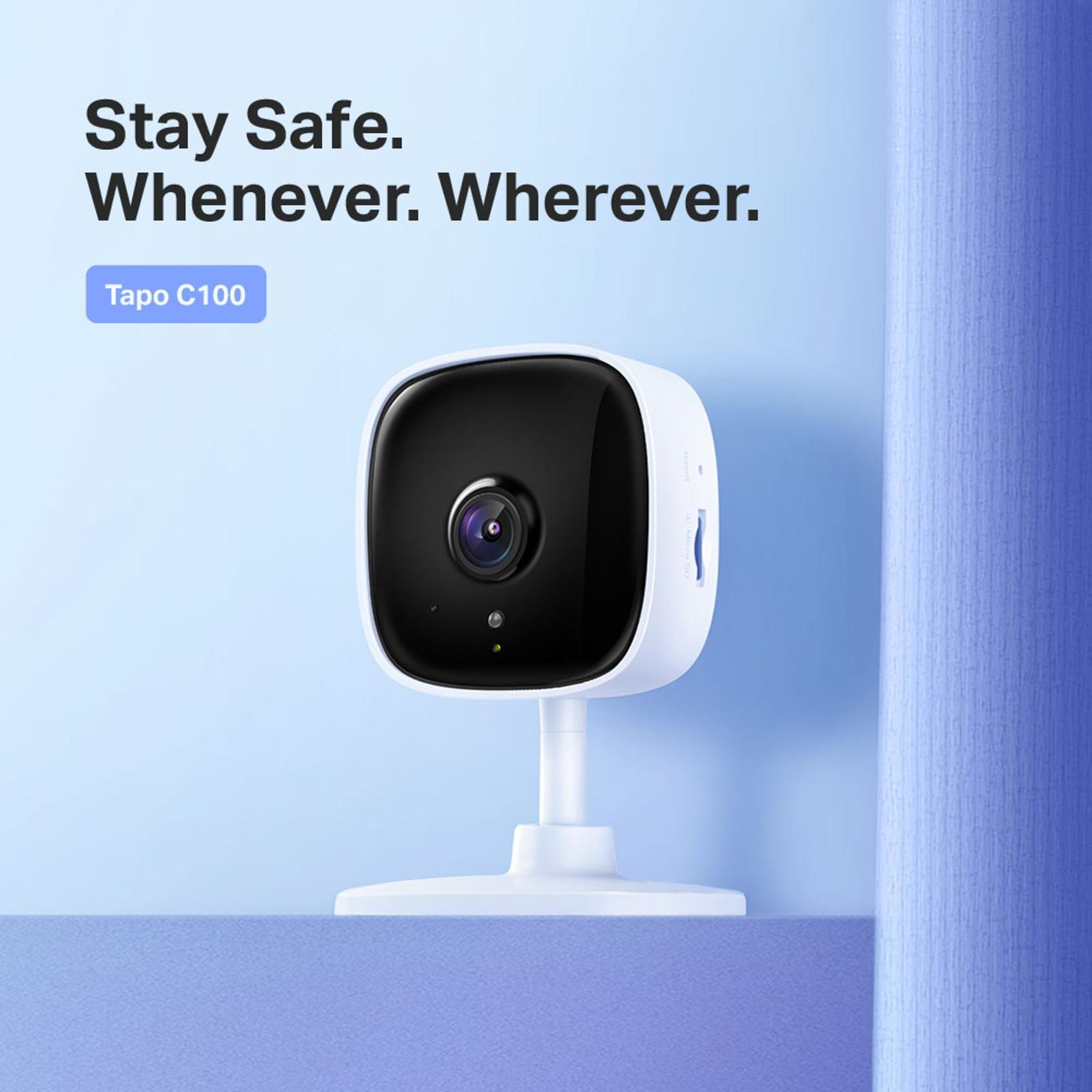 TP-Link Tapo C100 Home Security Wi-Fi Camera - Image 3