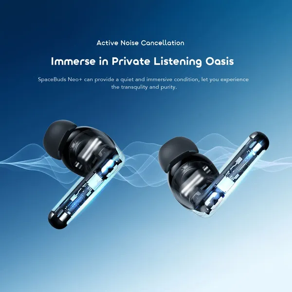 Oraimo SpaceBuds Neo+ ANC True Wireless Earphones - Image 3