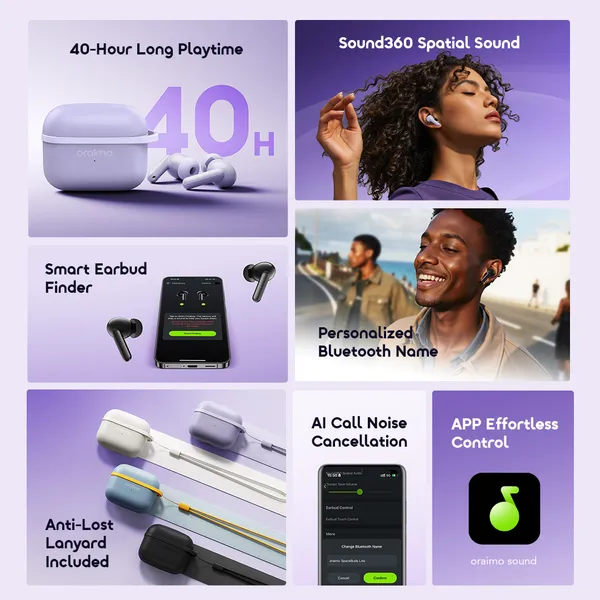 Oraimo SpaceBuds Lite OTW- 324 Wireless Earbuds - Image 3