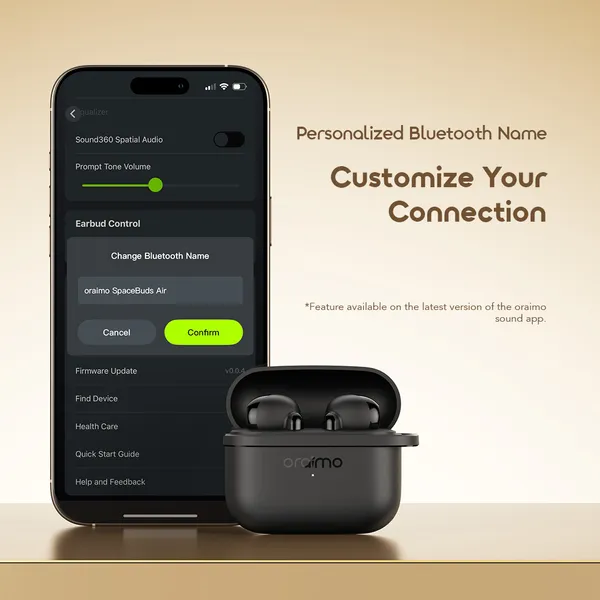 Oraimo SpaceBuds Air OTW-324S Wireless Earbuds - Image 7