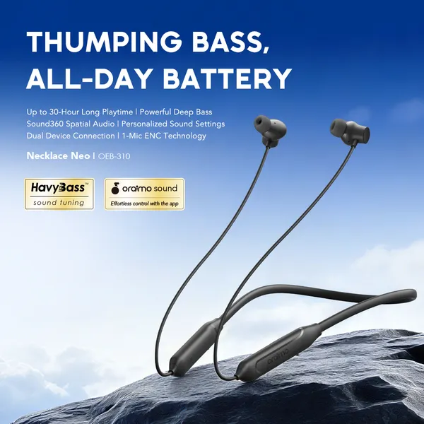 Oraimo Necklace Neo Wireless Neckband - Image 3