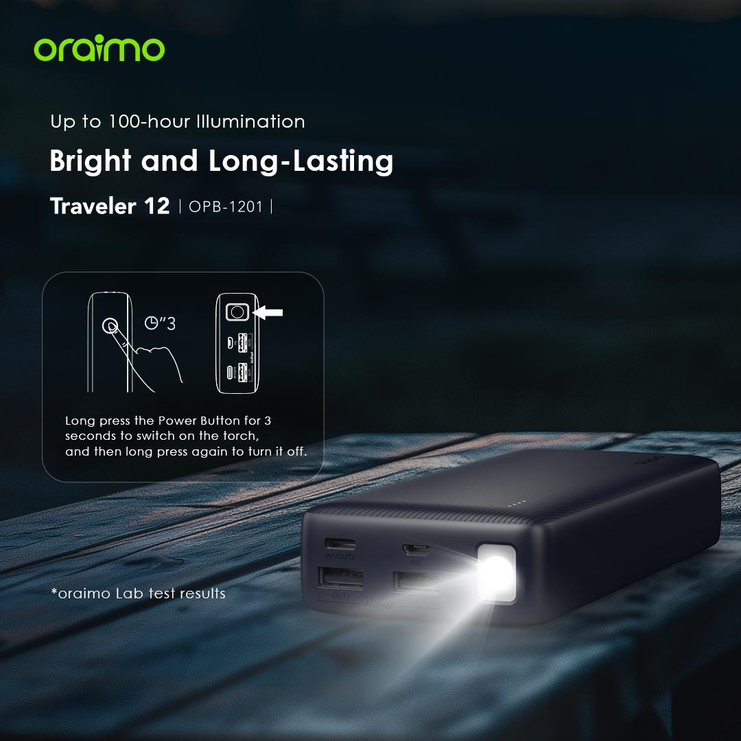 Oraimo Traveler 12 OPB-1201 20,000mAh Power Bank - Image 5