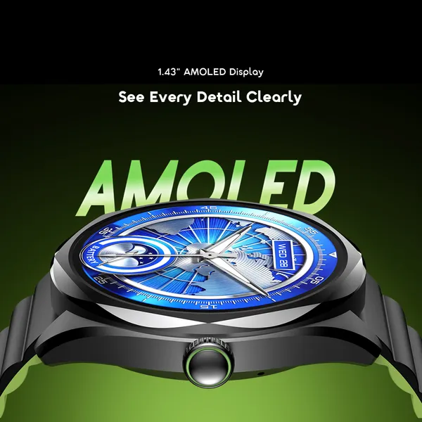Oraimo Watch Nova 2R OSW-834 1.43" AMOLED Smart Watch - Image 4