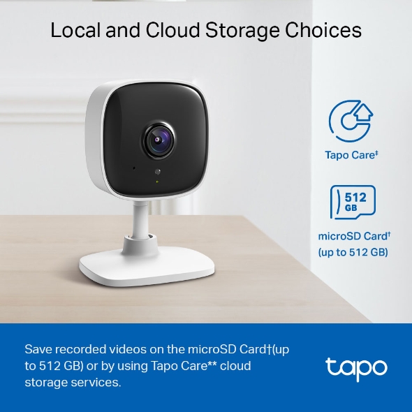 TP-Link Tapo C100 Home Security Wi-Fi Camera - Image 4