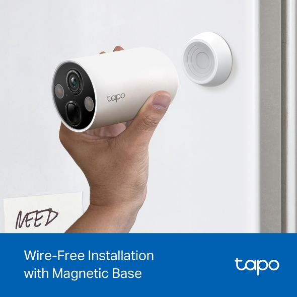 TP-Link Tapo C425 2K QHD Wire-Free Outdoor Security Camera - Image 4