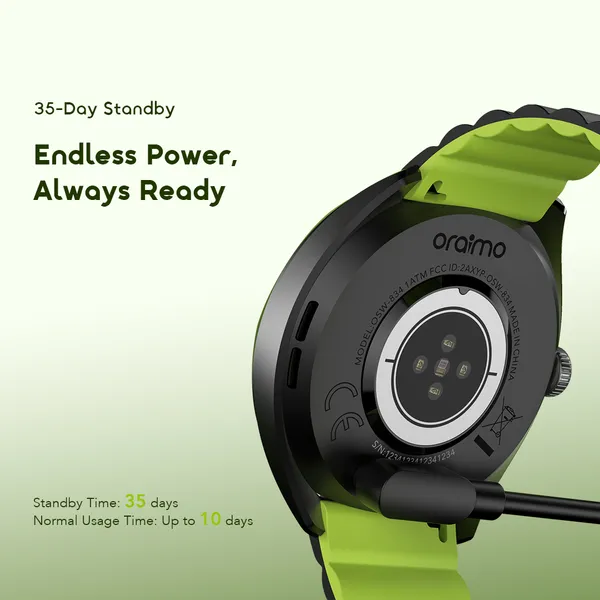 Oraimo Watch Nova 2R OSW-834 1.43" AMOLED Smart Watch - Image 5