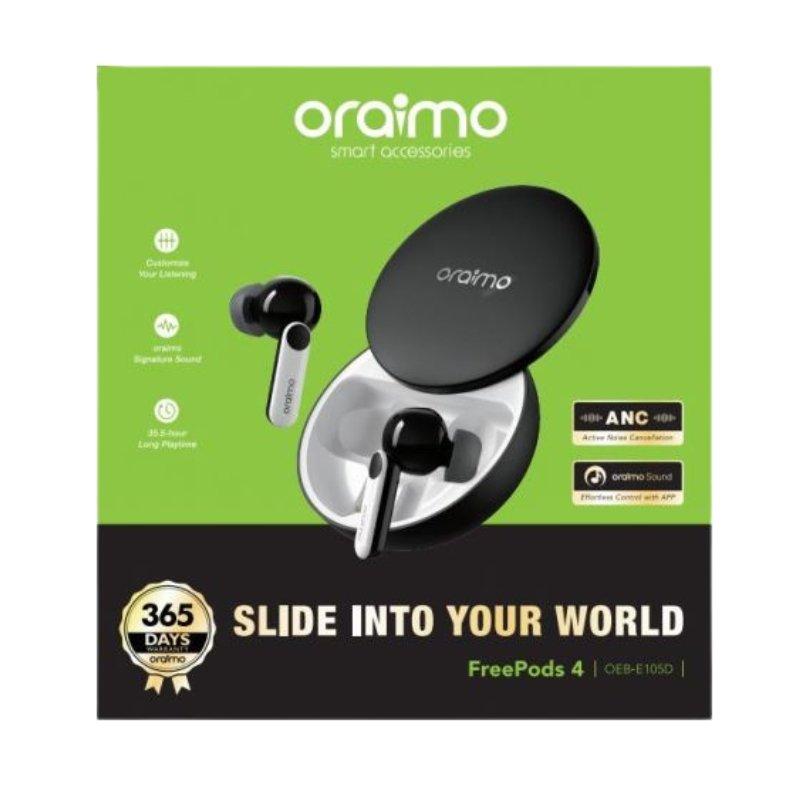 Oraimo FreePods 4 OEB-E105D ANC True Wireless Earbuds - Image 5