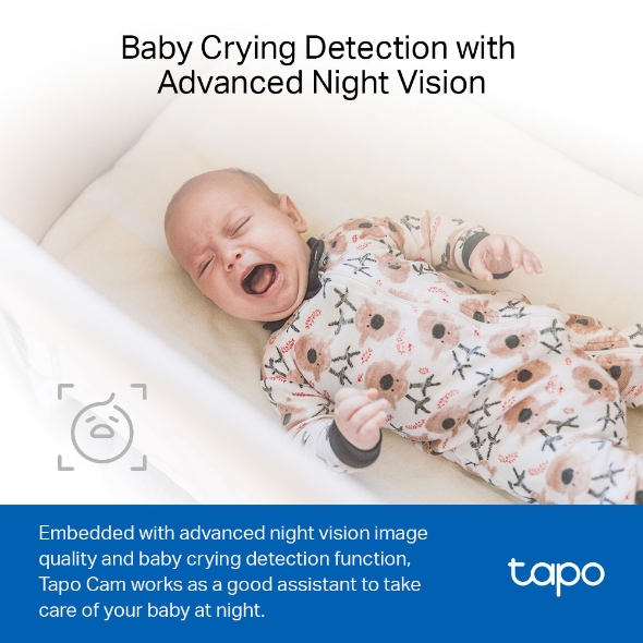TP-Link Tapo C100 Home Security Wi-Fi Camera - Image 5