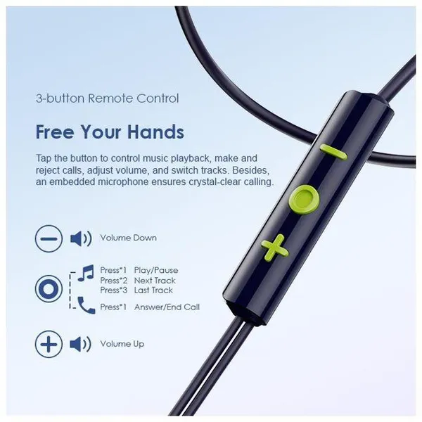Oraimo Halo Airy OEP-650 Type-C Wired Earphones - Image 6