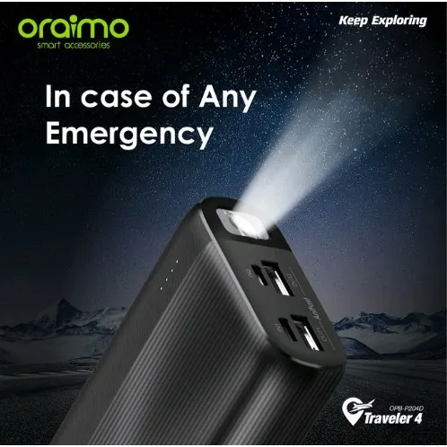 Oraimo Traveler 4 OPB-P204D 20,000mAh Power Bank - Image 6