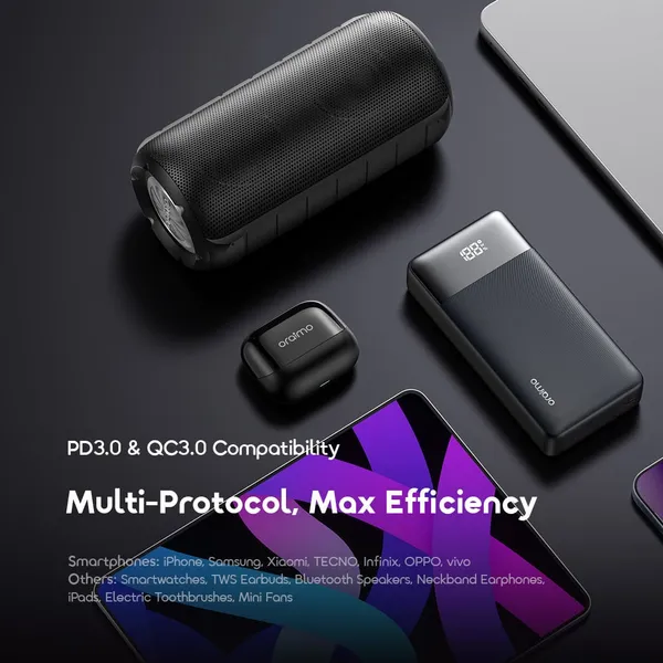 Oraimo PowerNova Q21 OPB-7200Q 20,000mAh 22.5W Fast-Charging Power Bank - Image 6