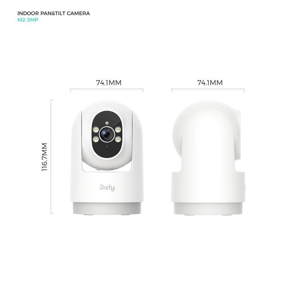 JAIFY M2-3MP 3MP Smart Indoor PTZ Wi-Fi CCTV Camera - Image 3