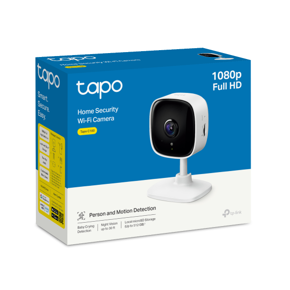 TP-Link Tapo C100 Home Security Wi-Fi Camera - Image 10