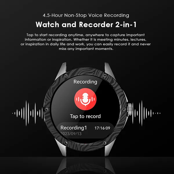 Oraimo OSW-850H Watch Pro NT 1.43" AMOLED AI Smartwatch - Image 13