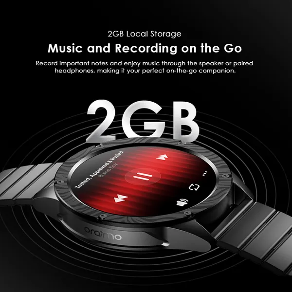 Oraimo OSW-850H Watch Pro NT 1.43" AMOLED AI Smartwatch - Image 14