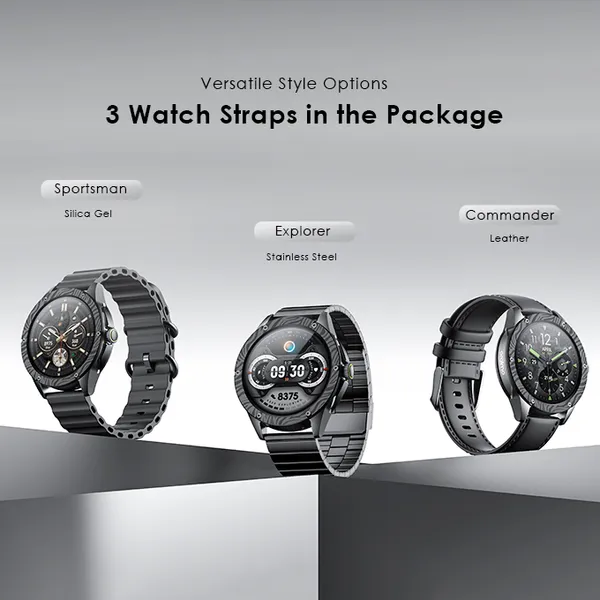 Oraimo OSW-850H Watch Pro NT 1.43" AMOLED AI Smartwatch - Image 2