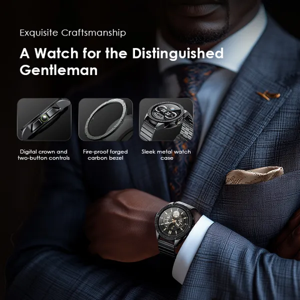 Oraimo OSW-850H Watch Pro NT 1.43" AMOLED AI Smartwatch - Image 6