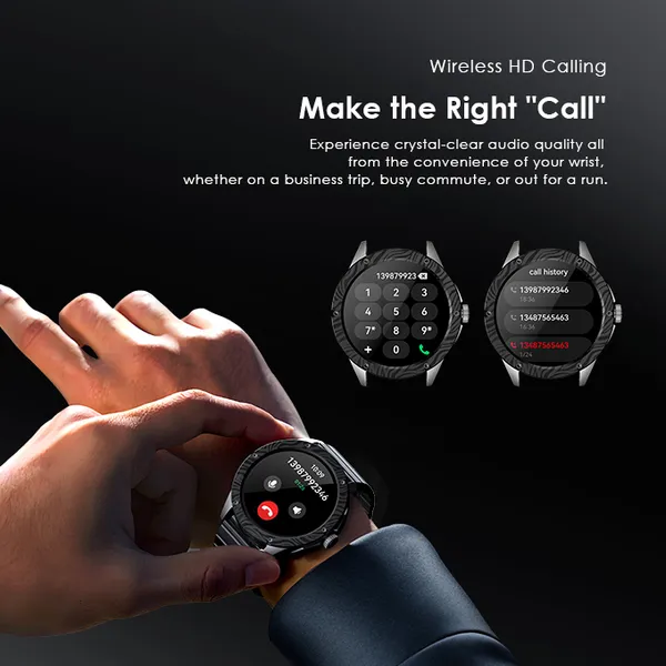 Oraimo OSW-850H Watch Pro NT 1.43" AMOLED AI Smartwatch - Image 10